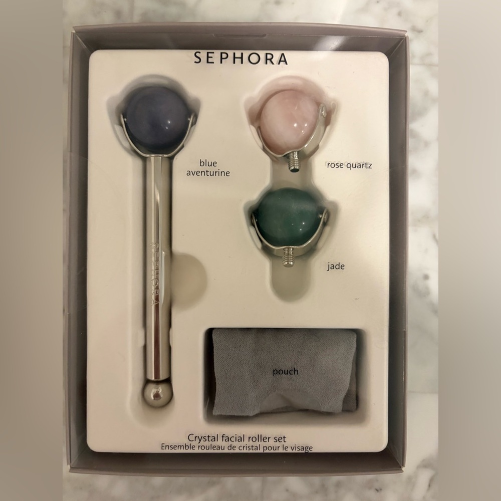 Sephora Multi-Stone Facial Roller Set